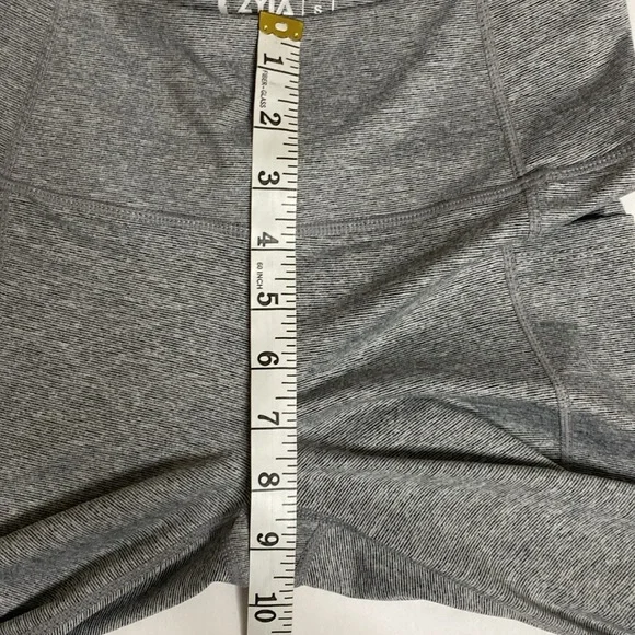 ZIYA active leggings grey haze knit pockets NWT - Picture 12 of 12